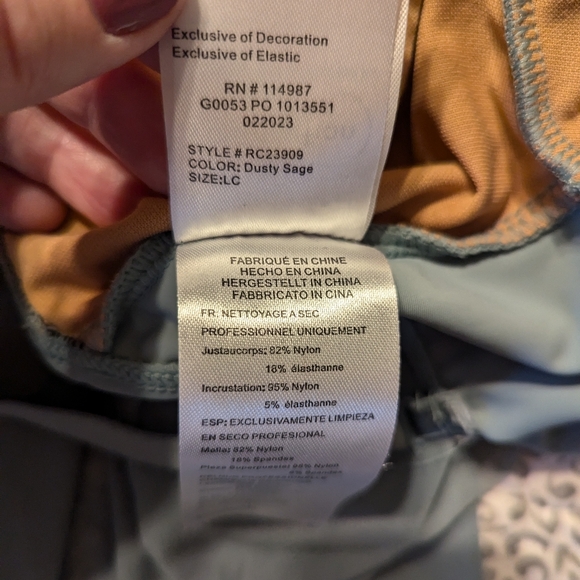 Revolution brand Dusty Sage dance costume - Picture 5 of 5